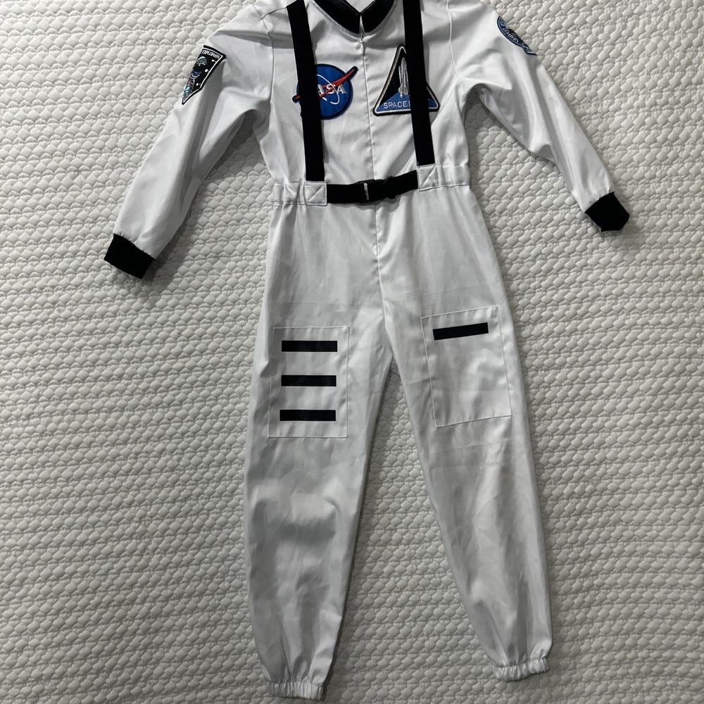 NASA‎ Commander Astronaut Youth Kids Halloween Costume Jumpsuit - Picture 6 of 15